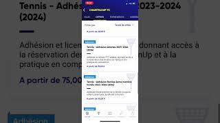 Tuto 13 inscription et paiement en ligne FFT 2024 [upl. by Ahsiemac555]