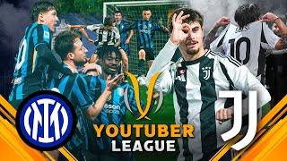 INTER  JUVENTUS ⚽️🏆 YOUTUBER LEAGUE  GIORNATA 1 [upl. by Truk331]