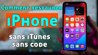 Impossible de restaurer iPhone  Comment restaurer iPhone sans iTunes sans code [upl. by Yrek]