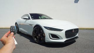 2021 Jaguar F Type RDynamic Start Up Exhaust Test Drive and Review [upl. by Vasiliu]