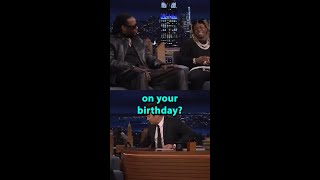 2 Chainz bought a lawnmower amp Strip Club for his birthday jimmyfallon lilwayne 2chainz shorts [upl. by Retse352]