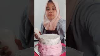 Membuat cake ultah simple bagi pemula [upl. by Petras]