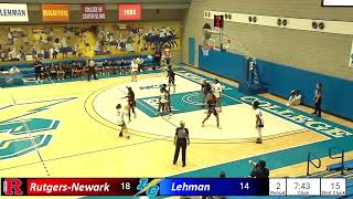 WBB Lehman vs Rutgers  Newark Highlights [upl. by Brion]