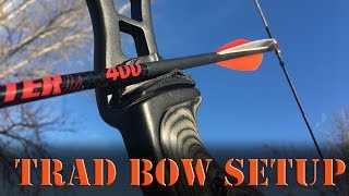 How to set up a Traditional Bow longbow or Recurve [upl. by Aceber]