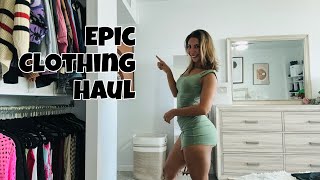 Halara Clothing Try On Haul and Review  Dresses Pants and Tops haul [upl. by Aliahs]