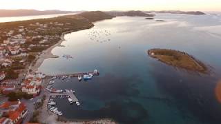 Pakoštane Croatia  DRONE VLOG [upl. by Neerac]