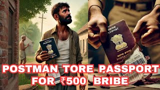 Postman Tore The Passport for not Paying ₹500 Bribe for Delivery in Malihabad Lucknow [upl. by Kristel]