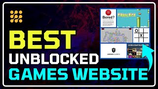 Top Best UNBLOCKED Games Websites for SCHOOL You Must Play 2023 [upl. by Enrika677]