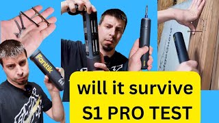 what can the fanttik S1Pro Cordless Screwdriver handle [upl. by Anhsirk]