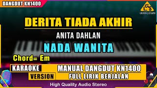 DERITA TIADA AKHIR  KARAOKE DANGDUT ORIGINAL KN1400 [upl. by Gladdy475]