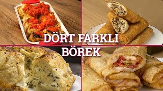 Dört Farklı Börek Tarifi Seç Beğen  Yemekcom [upl. by Ainslie188]