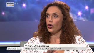 Griechenland vor der Wahl – Wer macht das Rennen  phoenix Runde vom 17092015 [upl. by Anawd]