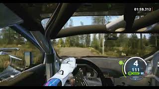 EA WRC Rally Simulator Single stage at Rally Finland in Ford Puma [upl. by Iadam]