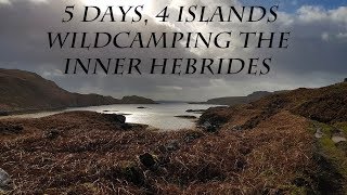 Wild Camping Mull Iona Ulva and Gometra Part 22 [upl. by Fayth650]