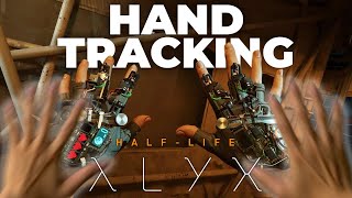 Hand Tracking in HalfLife Alyx  SteamLink [upl. by Geraldine]