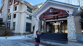 Club Med Yabuli China Deluxe Room Ski Resort Tour AllHotelReview [upl. by Aehr399]