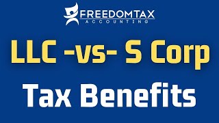 LLC vs S CORPORATION Tax Benefits Savings amp Implications on Taxation [upl. by Llekram]