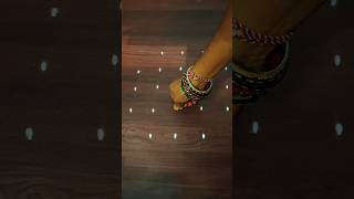 Chukkala muggulu designs for diwali rangoli muggulu chukkala shorts youtubeshorts trending [upl. by Annodal169]