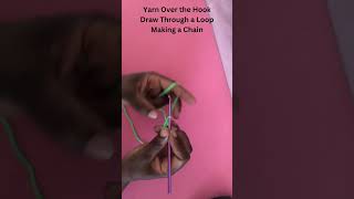 How to Work the Chain Stitch in Crochet [upl. by Pavier]