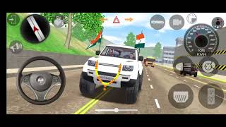 Dollar song😈Modified Mahindra white Scorpio 😈indian car simulator game videoindian mahindrathar [upl. by Bunker]