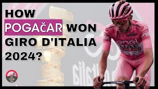 How Tadej Pogačar DOMINATED The Giro dItalia 2024  EXPLAINED [upl. by Sievert158]