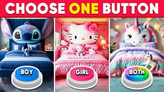 Choose One Button BOY or GIRL or BOTH Edition 💙❤️🌈 [upl. by Toland587]