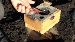 Metal Casting at Home Part 3 Backyard foundry [upl. by Ris952]