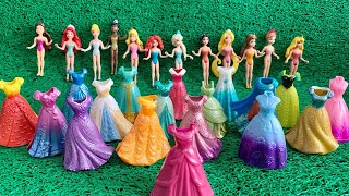 Disney Princess Doll Makeover  DIY Miniature Ideas for Barbie Wig Dress Faceup and More DIY 4 [upl. by Paulsen]