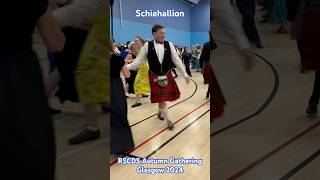 Scottish country dancing at the RSCDS AGM 2024 scottishcountrydancing scottishculture dancing [upl. by Garson]