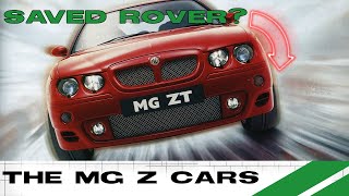 The INCREDIBLE Story of the MG Z cars  ZT ZS and ZR [upl. by Elberta632]