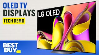 How OLED TV Displays Take Viewing Up a Notch  Tech Demo from Best Buy [upl. by Hamid]