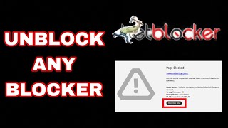 How To UNBLOCK ANY Site Blocked By SchoolOther Blockers [upl. by Redneval381]