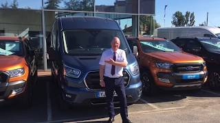 New Ford Transit  Park Assist Demonstration [upl. by Ayouqat]