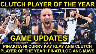 CLUTCH Curry PINERSONAL ang PAGSHIMMY ni Klay PINATULOG ang Mavs [upl. by Ellingston]