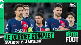 PSG 23 Barcelone  Le débrief COMPLET de la défaite parisienne [upl. by Eblehs]