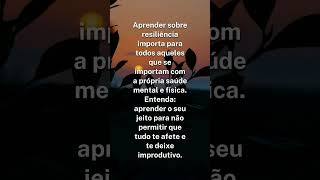 Resiliência e psicologia o que e por que é importante ser uma pessoa resiliente [upl. by Tlaw113]