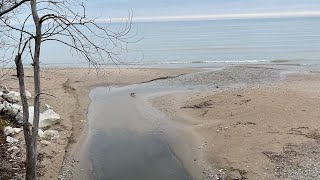 Lake Michigan Rock Hunt  Where’d the Rocks Go [upl. by Jaqitsch602]