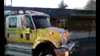 Funkstown Engine 105 Responding [upl. by Lemhar]