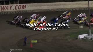 2012 Sprint Invader Night of the Twins 34 Raceway [upl. by Aiuoqes]