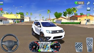 Taxi Simulator 2022 Gameplay 556  Drive Renault Duster 4X4 SUV In Los Angeles  Android Gameplay [upl. by Kearney883]