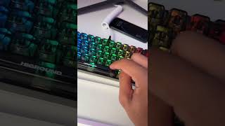 Highground keyboards are officially underrated carterpcs tech techtok techfacts highground [upl. by Anav]