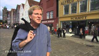 Bergen Norway Salty Harbor Town  Rick Steves’ Europe Travel Guide  Travel Bite [upl. by Etom]