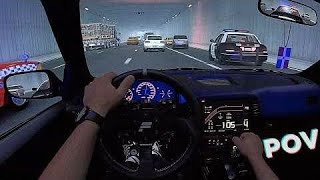 Highway Police Picked the Wrong Honda  AC  Fanatec DD [upl. by Brenn]