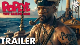 POPEYE THE SAILOR MAN 2025 Live Action Movie  Teaser Trailer – Will Smith Jason Momoa [upl. by Klump]