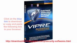 Get VIPRE Antivirus amp AntiSpyware 4 FULL Version [upl. by Lirret]