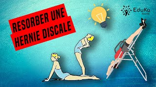 5 EXERCICES POUR LE TRAITEMENT DUNE HERNIE DISCALE Exercices professionnels de résorption [upl. by Anahcra]