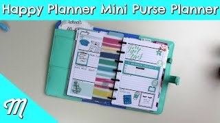 Happy Planner Mini Purse Planner👜  THE BEST PLANNER EVER  Successful Saturdays💍 [upl. by Sessilu8]