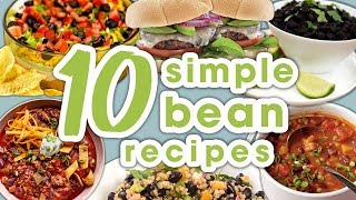 10 Easy Bean Recipes  Best Recipe Compilation for Canned or Dried Beans [upl. by Burgener]