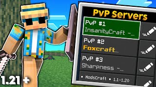 Best Minecraft PvP Servers For Minecraft PEJava  121 Minecraft PvP Servers 05 [upl. by Tsiuqram]