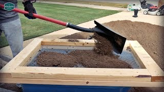 DIY Soil Sifter  GREAT for Lawn Leveling [upl. by Eissirk740]